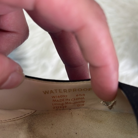 Cole Haan Black The Go To Wedge Pump Size 6.5 - Picture 7 of 14